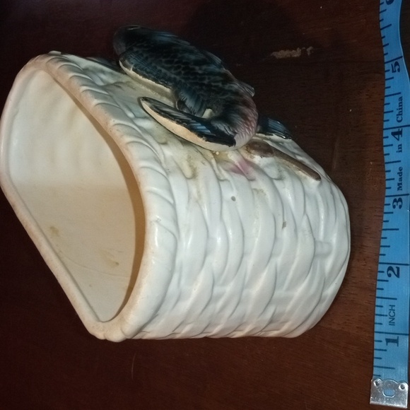 Vintage Napco Fish Planter C-6101 - Picture 5 of 7